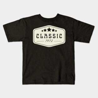 Classic 1972 Kids T-Shirt